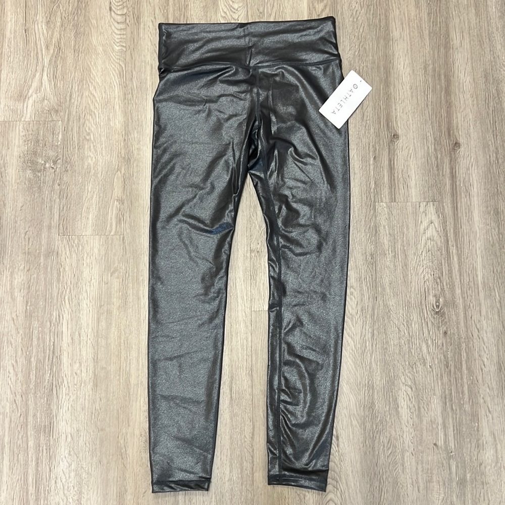 Athleta Elation Shimmer Tights Black